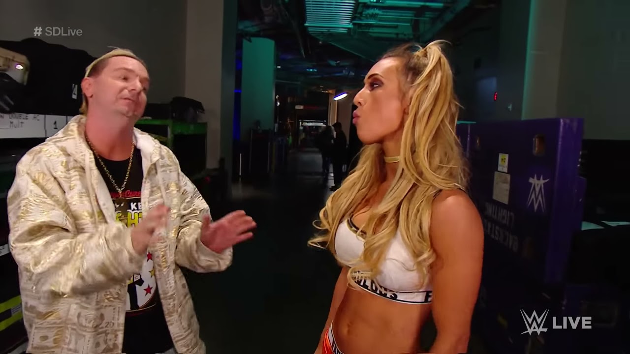 Carmella accepts Ellsworth’s apology… with a kiss: SmackDown LIVE, Sept. 5, 2017 background