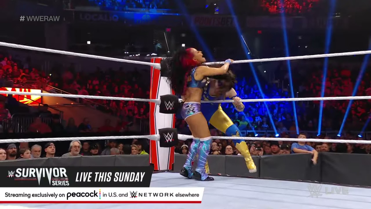Queen Zelina vs. Nikki A.S.H.: Raw, Nov. 15, 2021 background