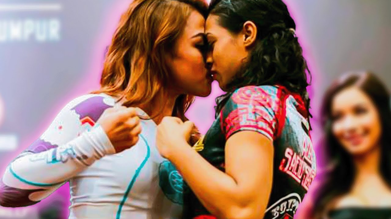 HEATED Women’s MMA Brawl 🔥🤩 Ann Osman vs. Aya Saber background