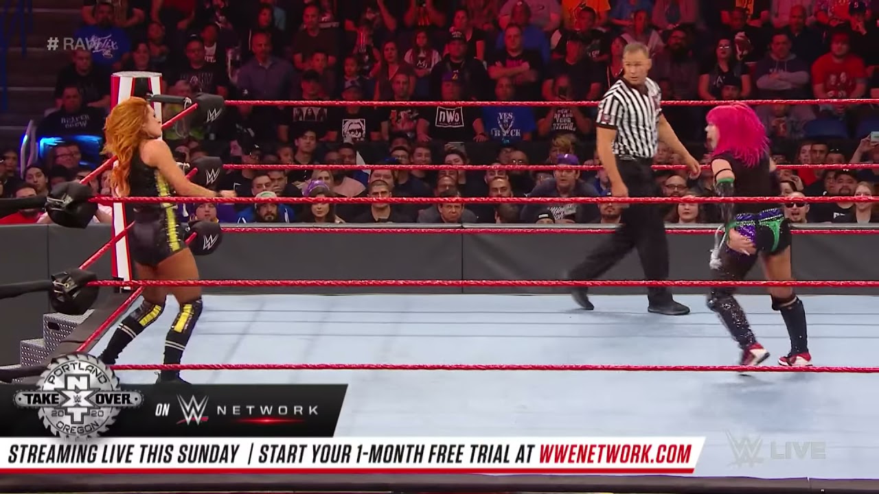 Becky Lynch (c) vs. Asuka – Raw Women’s Championship Match: Raw, Feb. 10, 2020