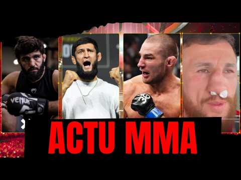 🔴Arman TSARUKYAN met en GARDE CHIMAEV contre STRICKLAND ! + Actu MMA en vrac