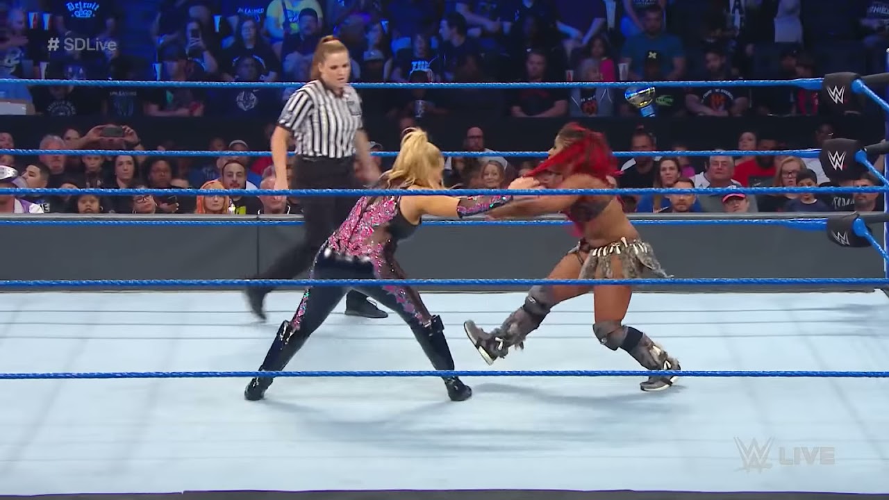 Ember Moon vs. Natalya - Challenger vs. Challenger: SmackDown LIVE, August 06, 2019 backdrop