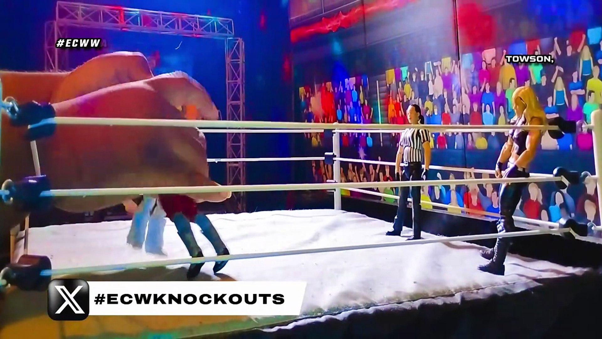 No. 1# Contender Match for ECW Knockout's Champion [ ECW WARZONE March 18, 2026 Part. 1