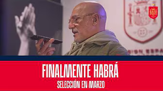 Finalmente habrá Selección en marzo. 📞 Dale, Luis. #VamosEspaña | #CopaMundialFIFA | 🔴 SEFUTBOL