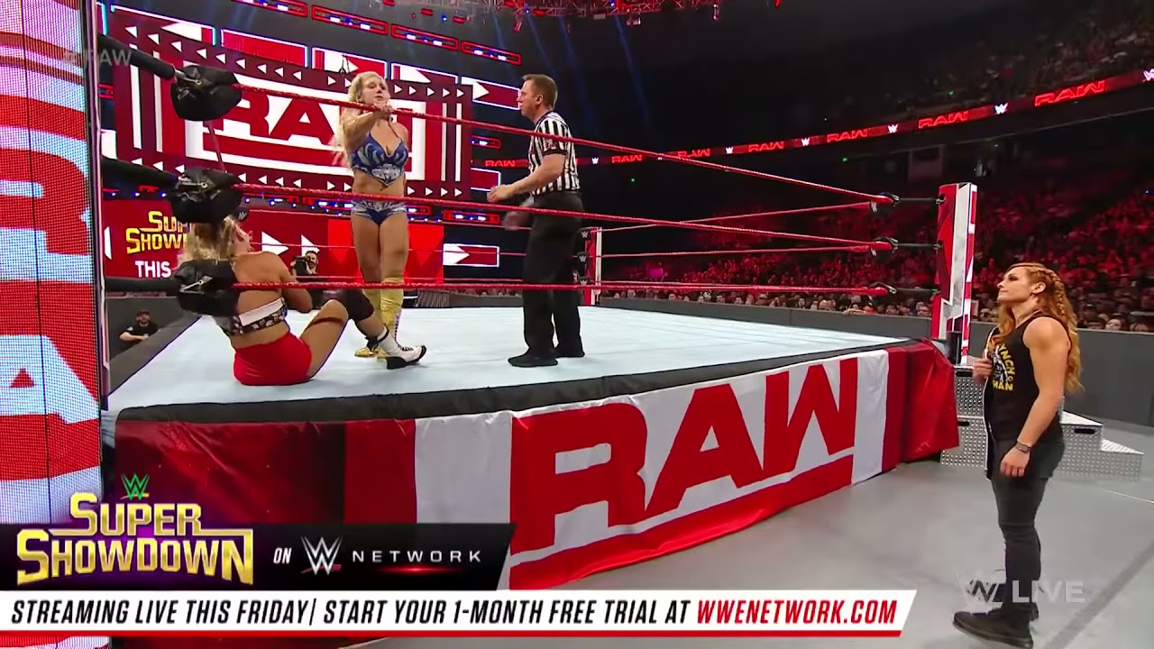 Charlotte Flair vs. Lacey Evans: Raw, June 03, 2019
