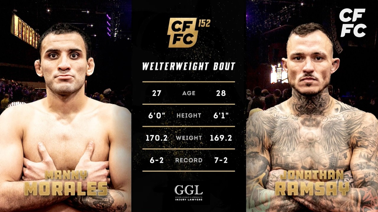Manny Morales vs. Jonathan Ramsay | Full Fight Replay | CFFC 152