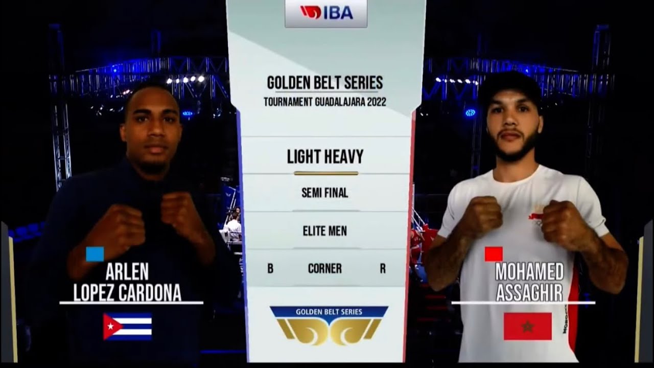 Arlen López (CUB) vs. Mohamed Assaghir (MAR) Golden Belt Tournament 2022 SF’s (80kg)