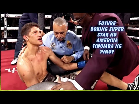 Upcoming Boxing Super Star ng U.S Hindi Matanggap ang Talo sa PINOY Kawawa Bagsak na Bukol pa Muka
