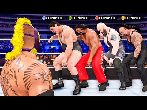 What if You Had Giants VS Tiny Wrestlers in a Royal Rumble?