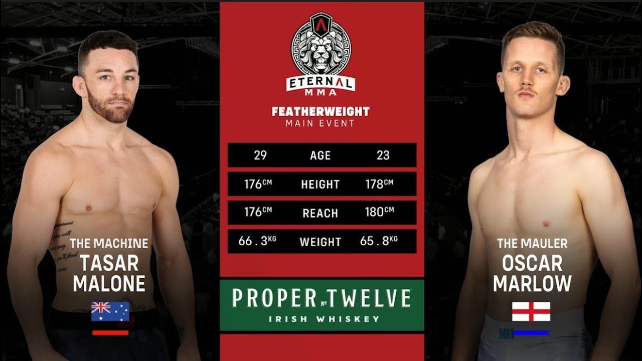 Eternal MMA 100: Tasar Malone VS Oscar Marlow | FULL FIGHT
