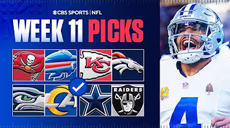 NFL Predictions and Picks For EVERY Week 11 Game [Cowboys vs Raiders] | Best Bets ✅