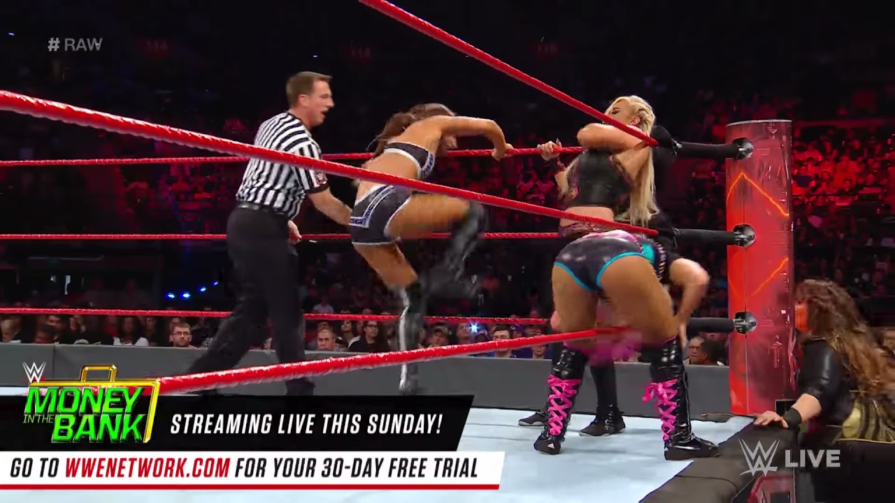 Brooke, Banks & James vs. Jax, Bliss & Emma - 6-Woman Tag-Team Match: Raw, June 12, 2017