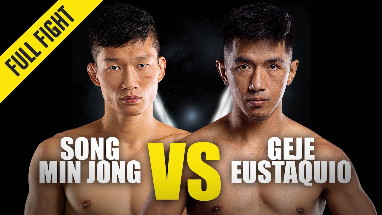 Song Min Jong vs. Geje Eustaquio | ONE Championship Full Fight background