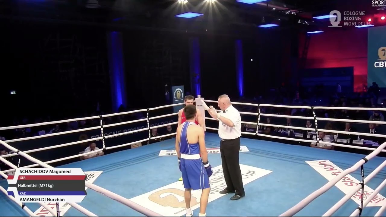Magomed Schachidov (GER) vs. Nurzhan Amankeldi (KAZ) Cologne World Cup 2022 Final (71kg) background
