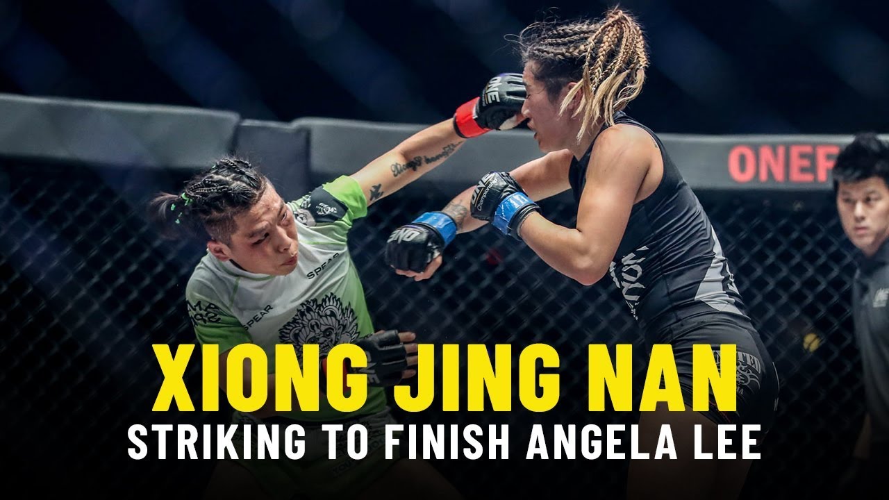 Xiong Jing Nan’s FEROCIOUS Striking To Finish Angela Lee backdrop