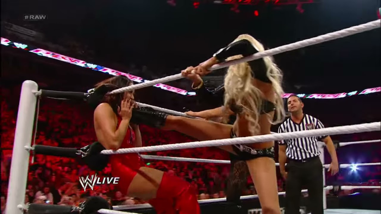 The Bella Twins vs. Aksana & Kelly Kelly: Raw, Feb. 20, 2012