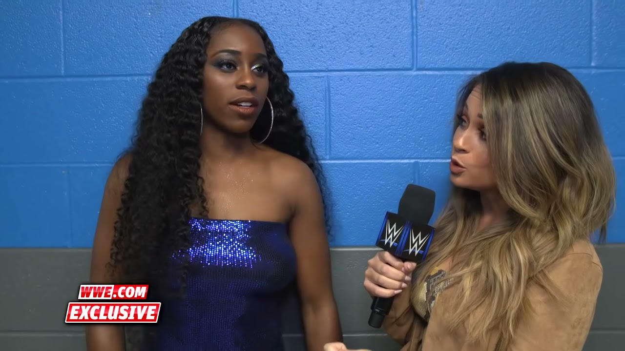 Naomi plans on teaching Mandy Rose a lesson: SmackDown Exclusive, January 22, 2019 background