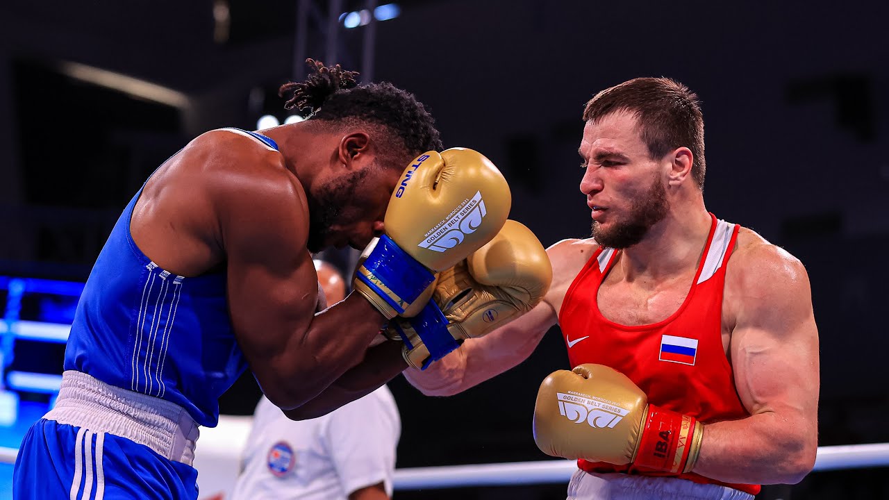 Imam Khataev (RUS) vs. Peter Pita (COD) Golden Belt Tournament 2023 SF's (80kg) background