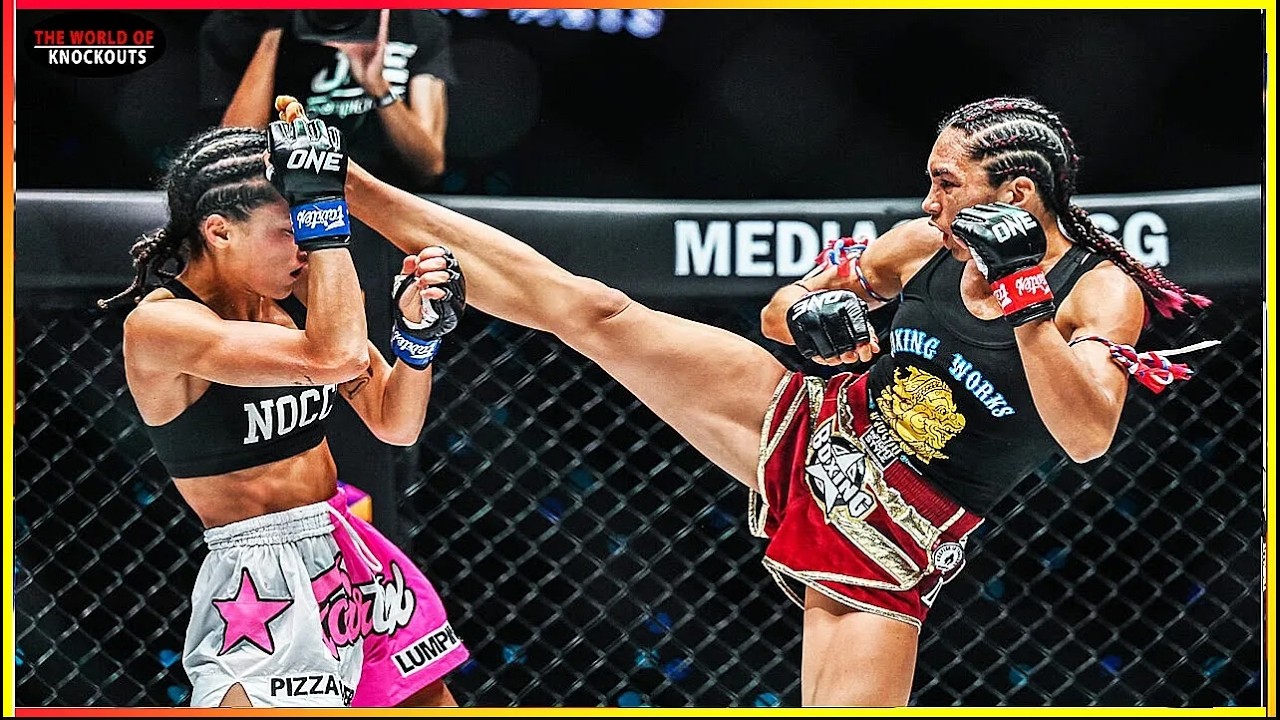 Janet Todd (USA) vs Lara Fernandez (Spain) - MUAY THAI HD