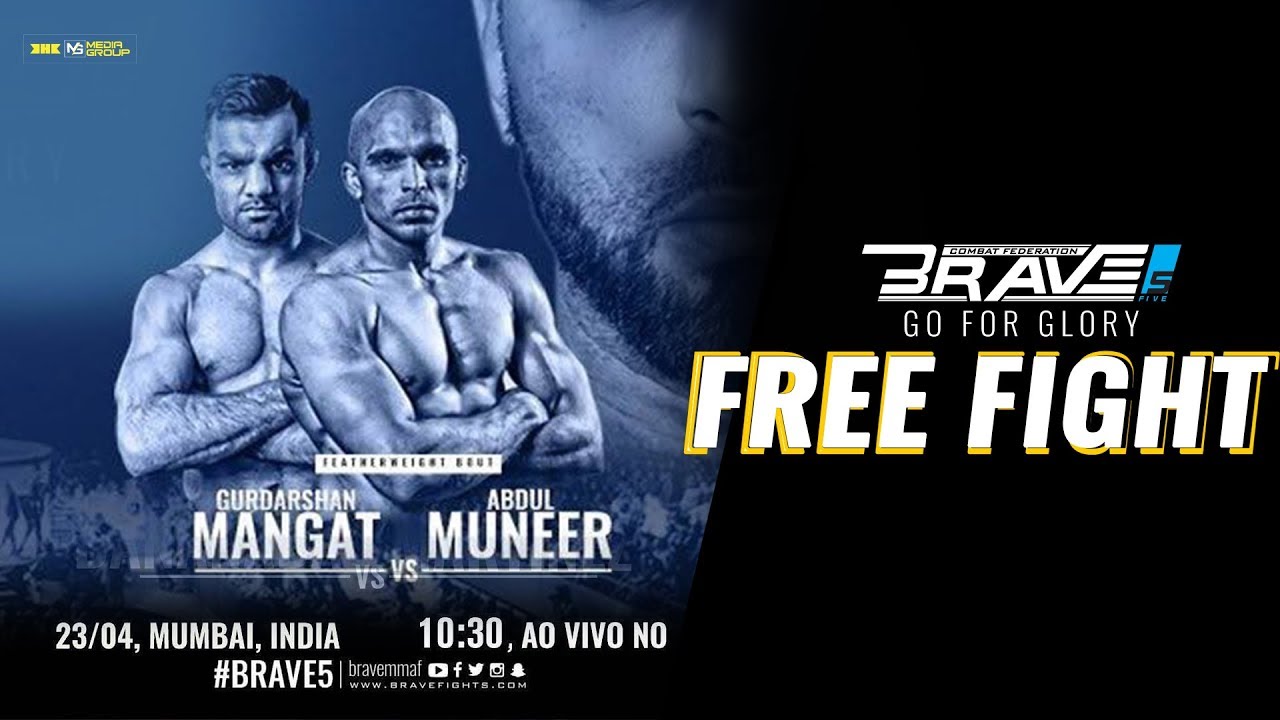 BRAVE CF 5 FREE FIGHT: GURDARSHAN MANGAT VS ABDUL MUNEER
