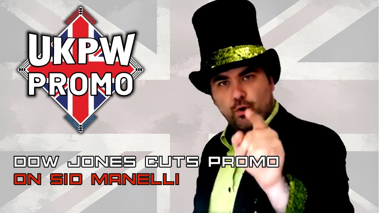 Dow Jones cuts a promo on Sid Manelli background