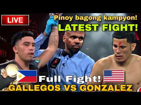 LATEST FIGHT! PINOY BAGONG CHAMPION! 🇵🇭🇺🇲 KAIPO GALLEGOS VS 🇺🇲 JULIAN GONZALEZ FIGHT!