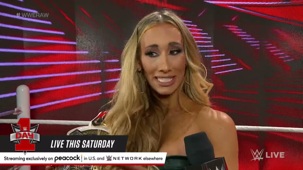 Carmella and Nikki A.S.H. set stage for Tag Team Championships rematch: Raw, Dec. 27, 2021 background