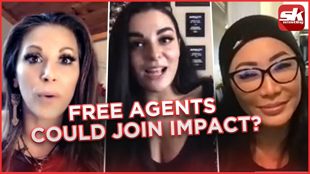 Deonna Purrazzo, Mickie James & Gail Kim on free agents showing up at Bound for Glory backdrop