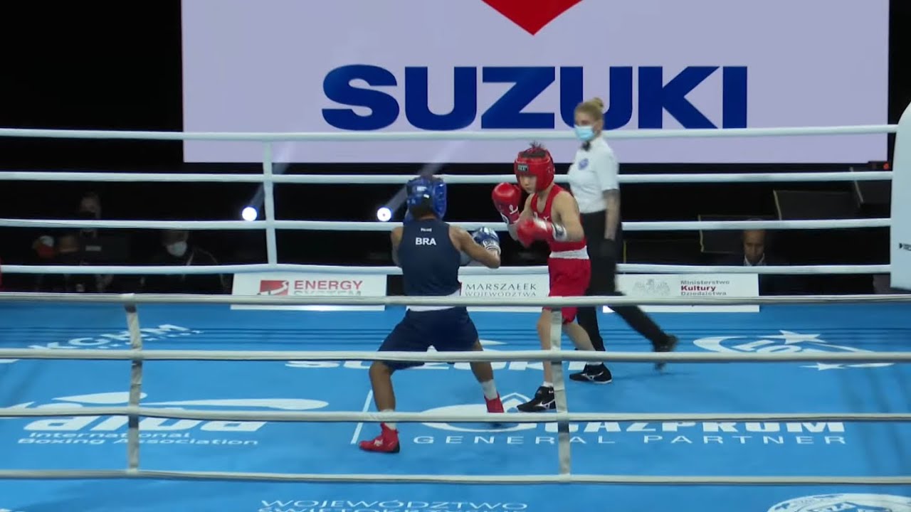 Daiya Kira (JAP) vs. Ronald Ribeiro (BRA) AIBA Youth World Championships 2021 (52kg)