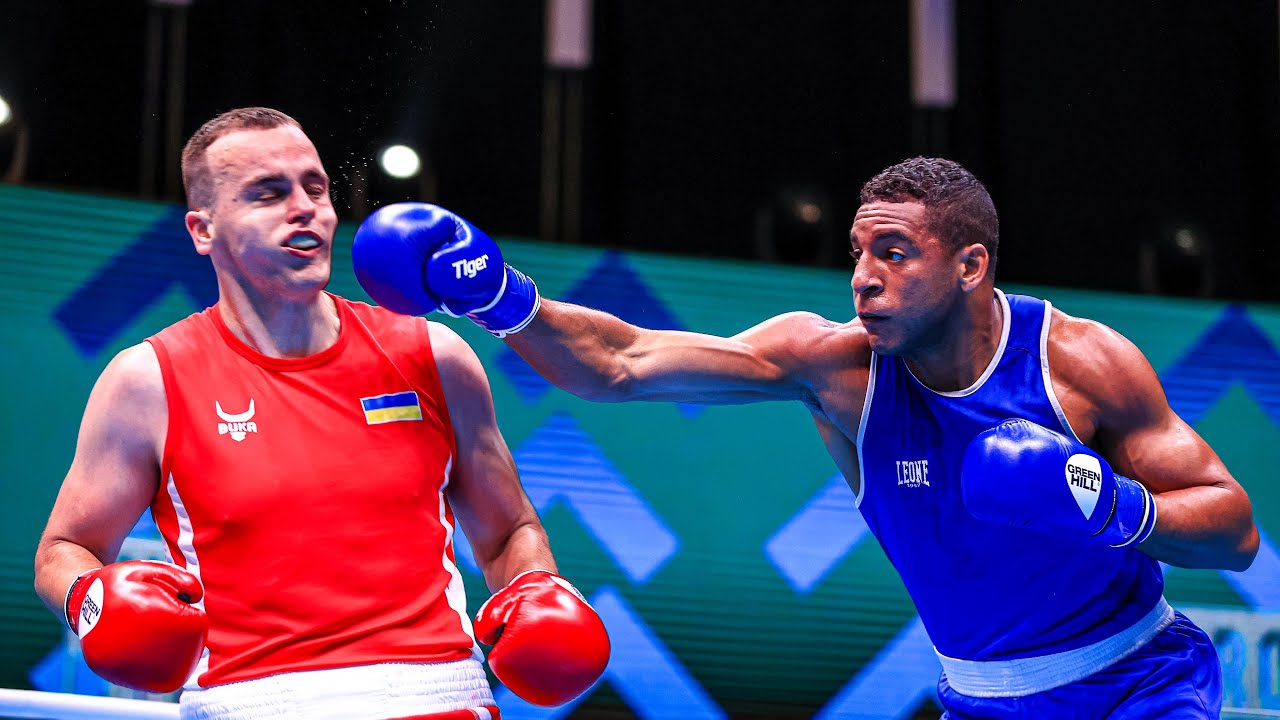 Enmanuel Reyes (ESP) vs. Robert Marton (UKR) European Boxing Championships 2022 QF's (91kg)