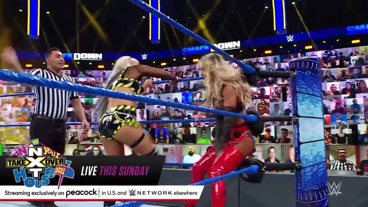 Liv Morgan vs. Carmella: SmackDown, June 11, 2021 background