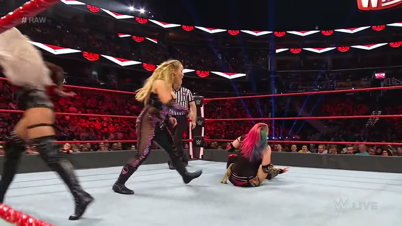 The Kabuki Warriors vs. Liv Morgan & Natalya: Raw, Mar. 9, 2020