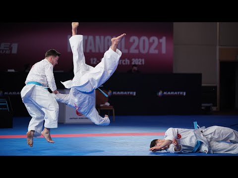 Eliminations of Karate 1 Premier League Lisbon LIVE! | WORLD KARATE FEDERATION background