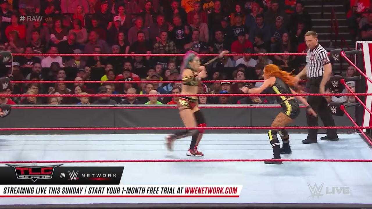 Becky Lynch vs. The Kabuki Warriors - 2-on-1 Handicap Match: Raw, December 09, 2019 background
