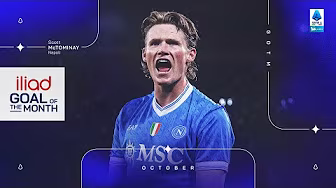 Best of Scott McTominay | iliad Goal Of The Month: October 2025 | Serie A 2025/26