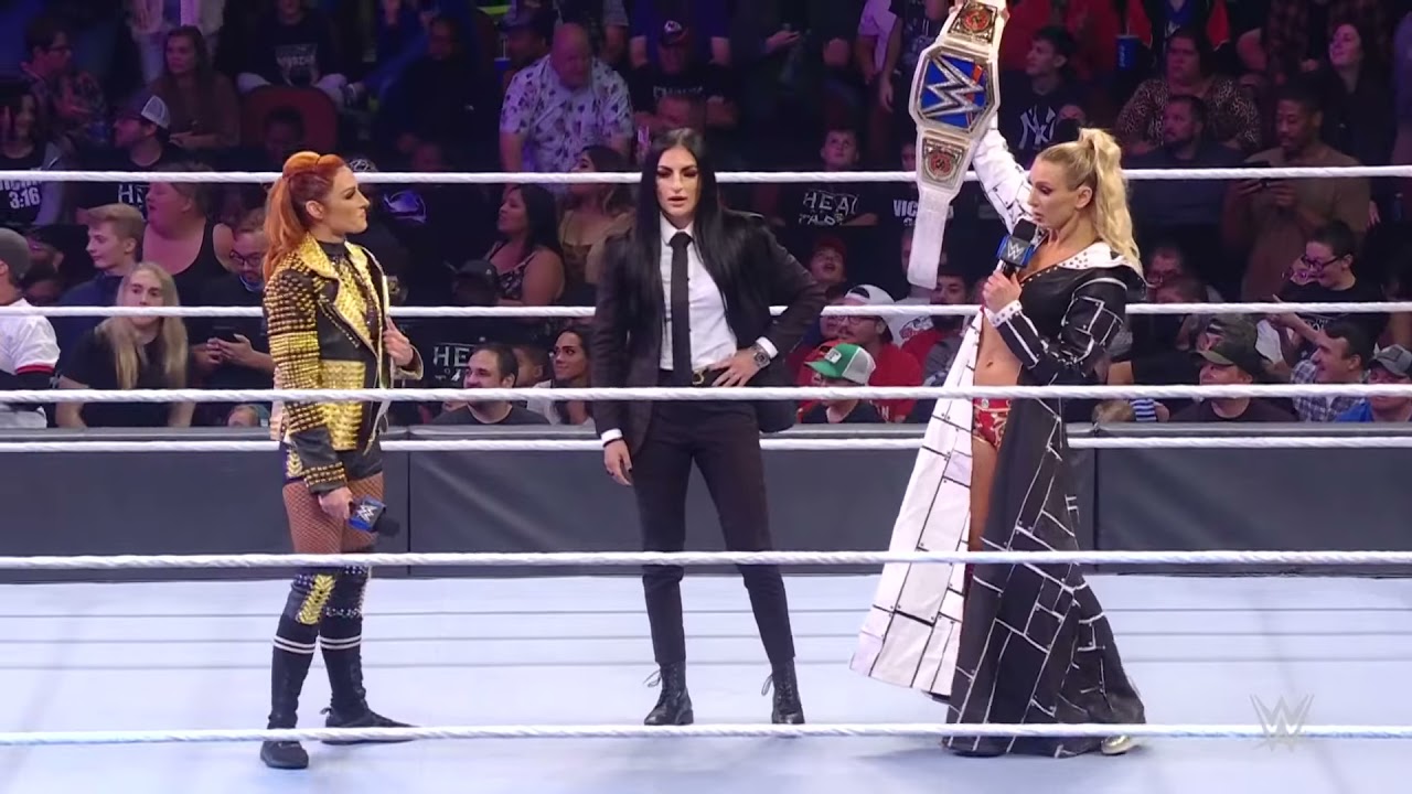 Sasha Banks and Charlotte Flair brawl during Women’s Championship exchange: SmackDown, Oct. 22, 2021