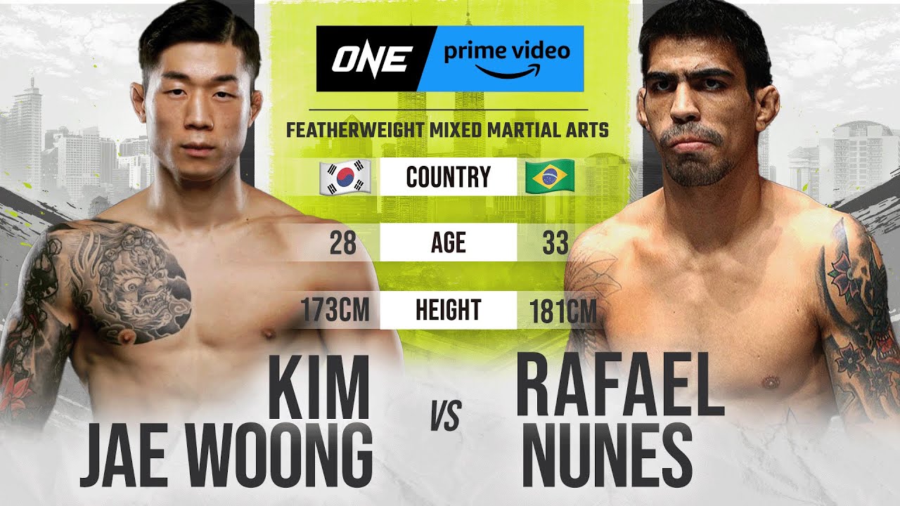 Why They Call Him โTHE FIGHTING GODโ | Kim Jae Woong vs. Rafael Nunes