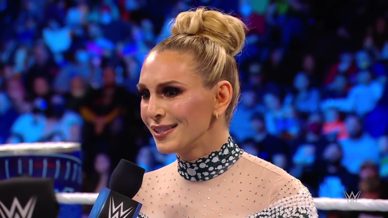 Lita returns to SmackDown to hit the Twist of Fate on Charlotte Flair: SmackDown, January 14, 2022 background