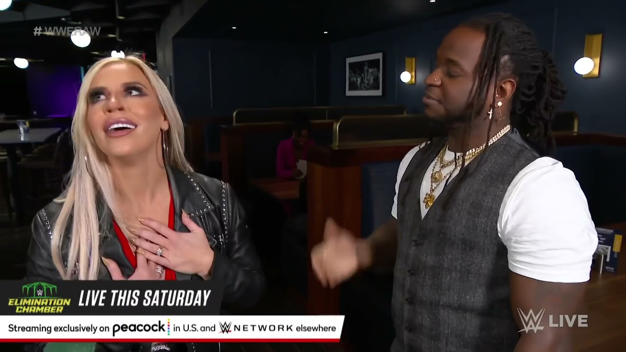 Dana Brooke & Reggie’s Valentine’s Day date ends with new 24/7 Champion: Raw, Feb. 14, 2022