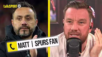 "FIVE-YEAR CONTRACT?!" Matt the Angry Spurs fan RANTS on Roberto De Zerbi's Appointment
