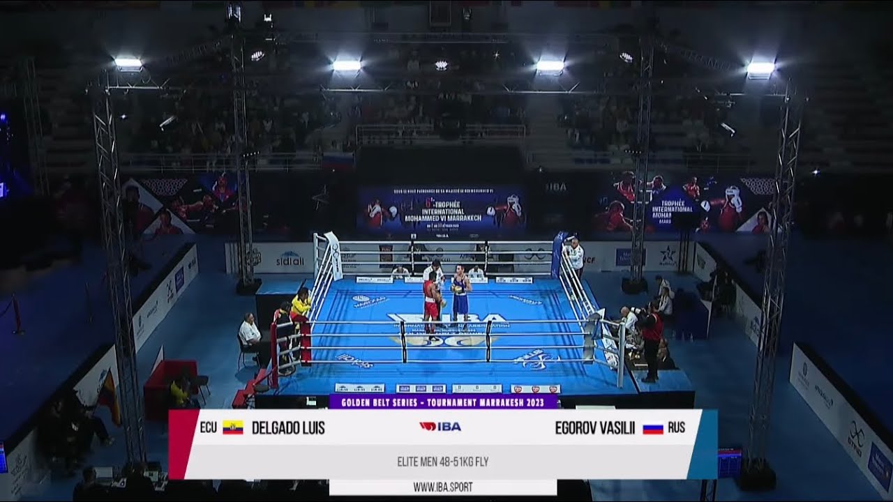 Vasily Egorov (RUS) vs. Luis Delgado (ECU) Golden Belt Tournament 2023 QF's (51kg)