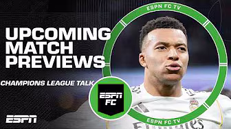 Upcoming Champions League action ➡️ Inter vs. Arsenal & Real Madrid vs. Monaco previews | ESPN FC