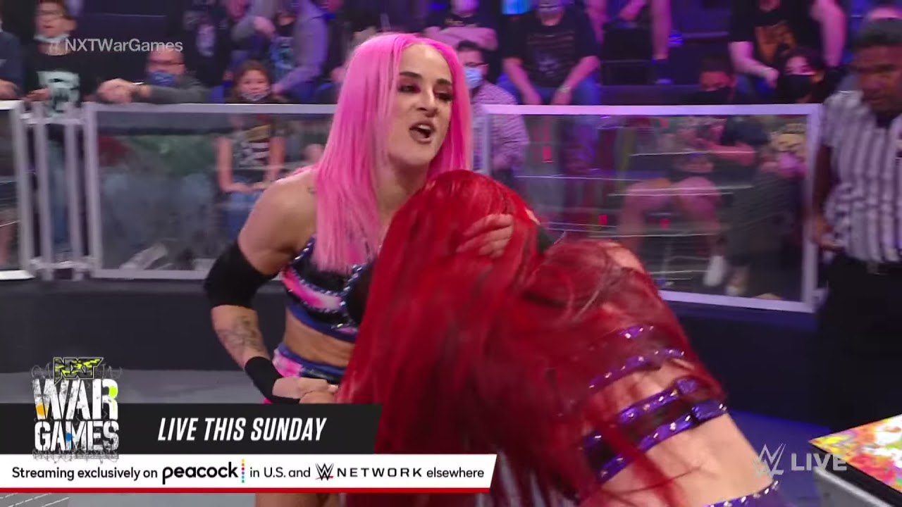 Kay Lee Ray vs. Dakota Kai – WarGames Advantage Ladder Match: WWE NXT 2.0, November 30, 2021