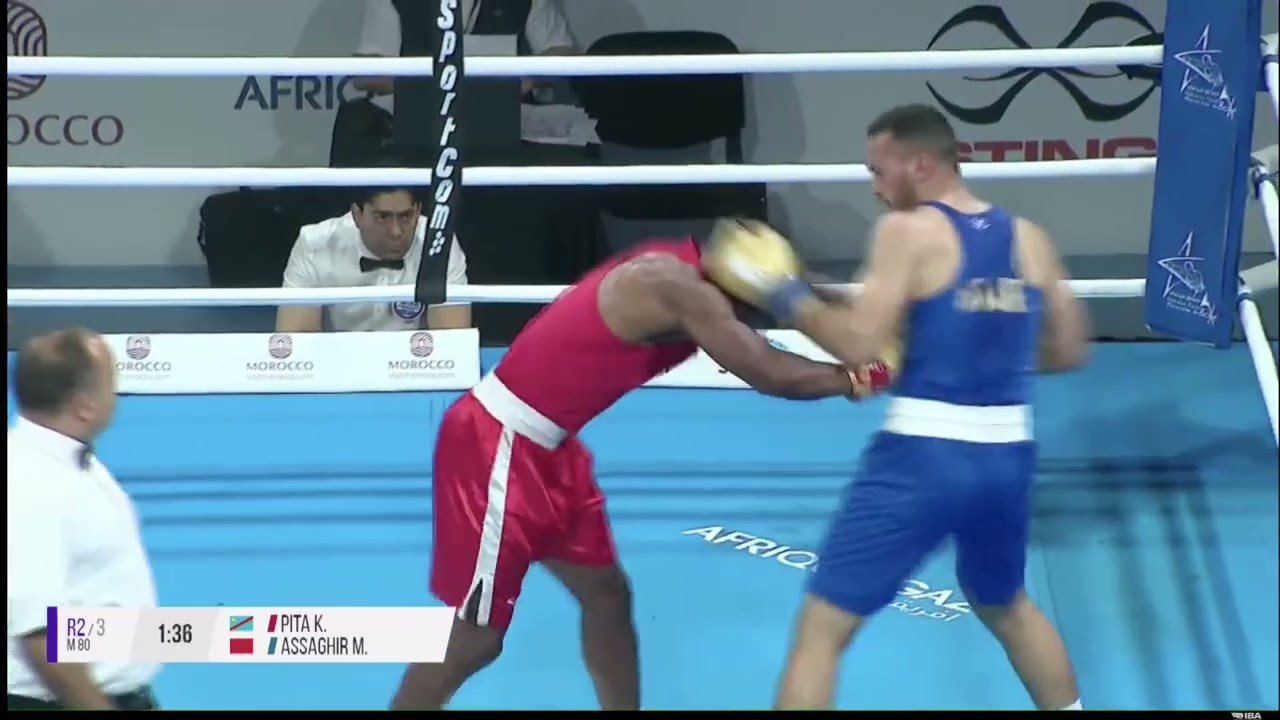 Mohamed Assaghir (MAR) vs. Peter Pita (COD) Golden Belt Tournament 2023 (92+kg)