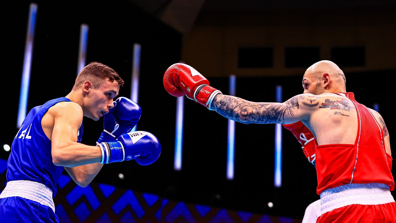 Lasha Guruli (GEO) vs. Ioan Croft (WAL) European Boxing Championships 2022 SF's (67kg)