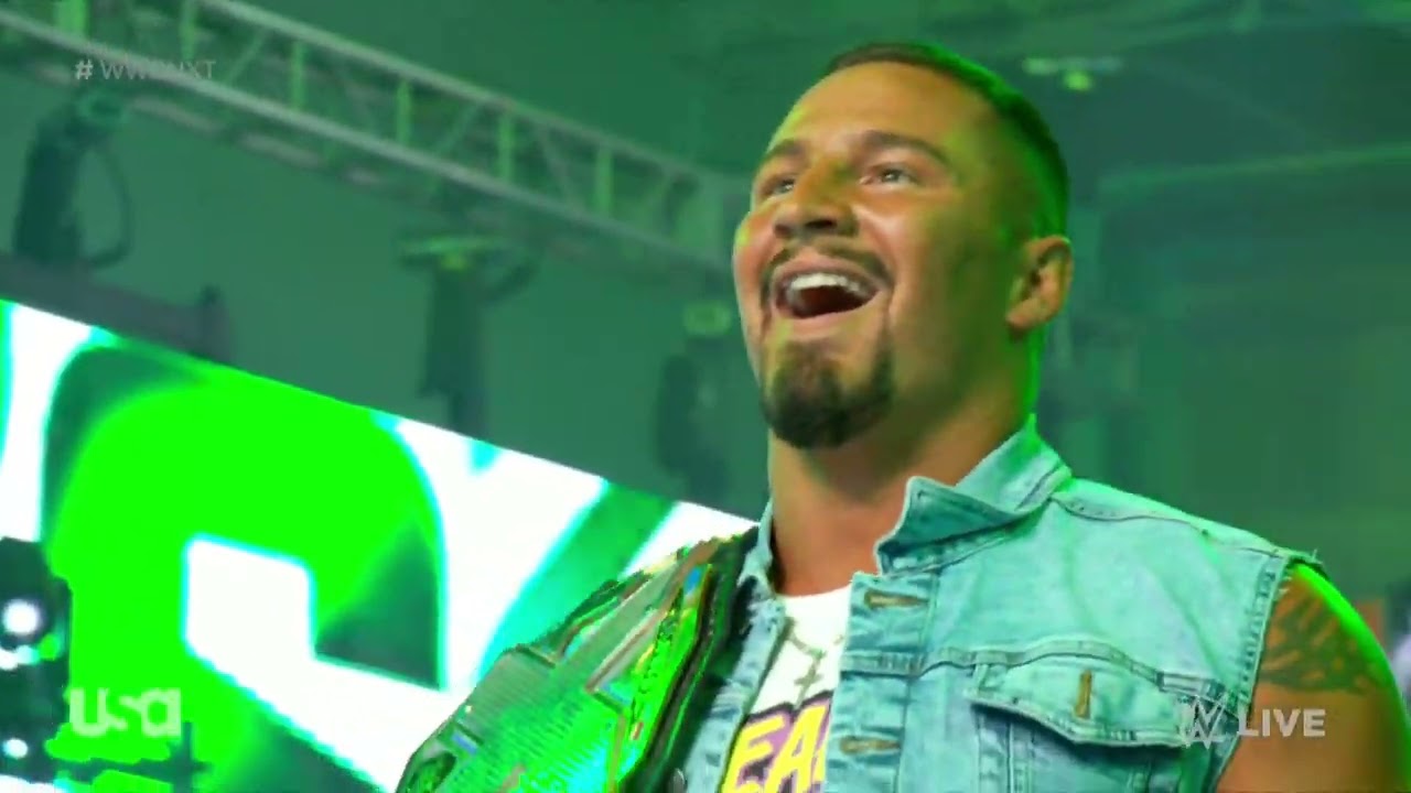 WWE NXT 2.0 APOLLO CREWS RETURNS 06/07/22