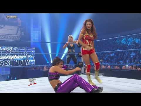 Layla & Maryse vs. Beth Phoenix & Eve Torres: SmackDown, Feb. 18, 2011