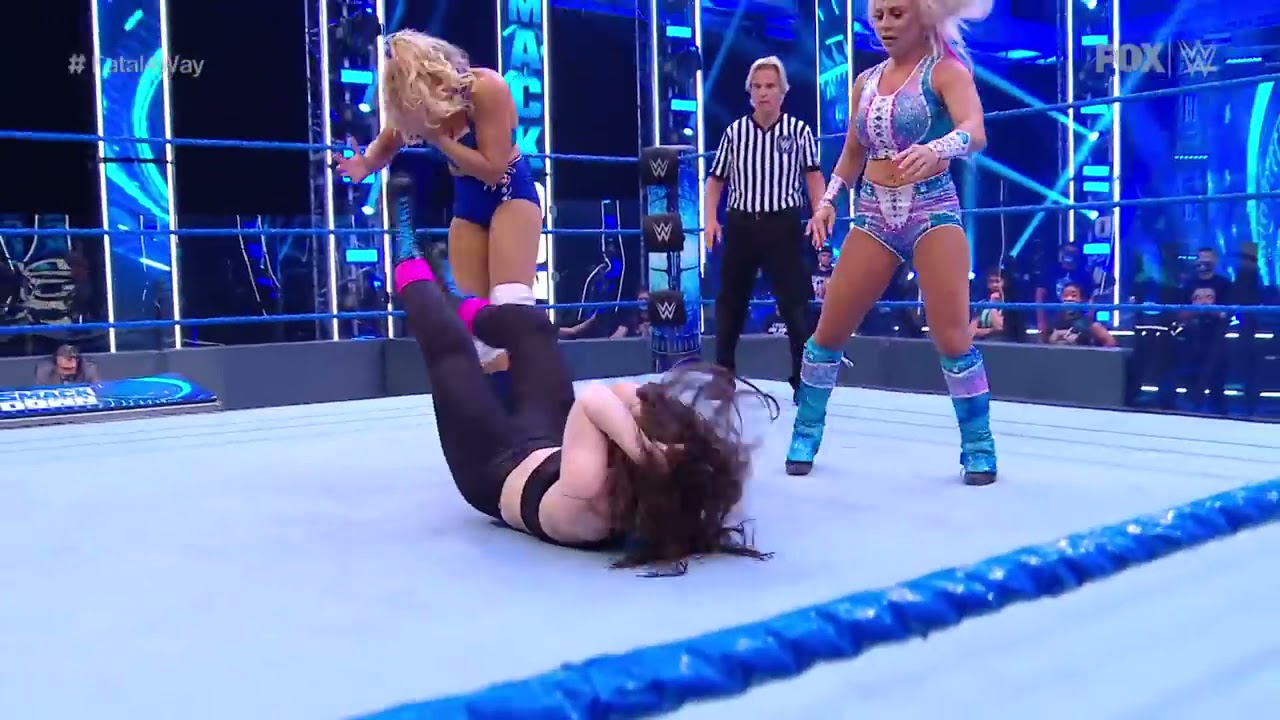 Cross vs. Evans vs. Bliss vs. Brooke  – Fatal 4-Way No 1 Contender’s Match: SmackDown, June 26, 2020