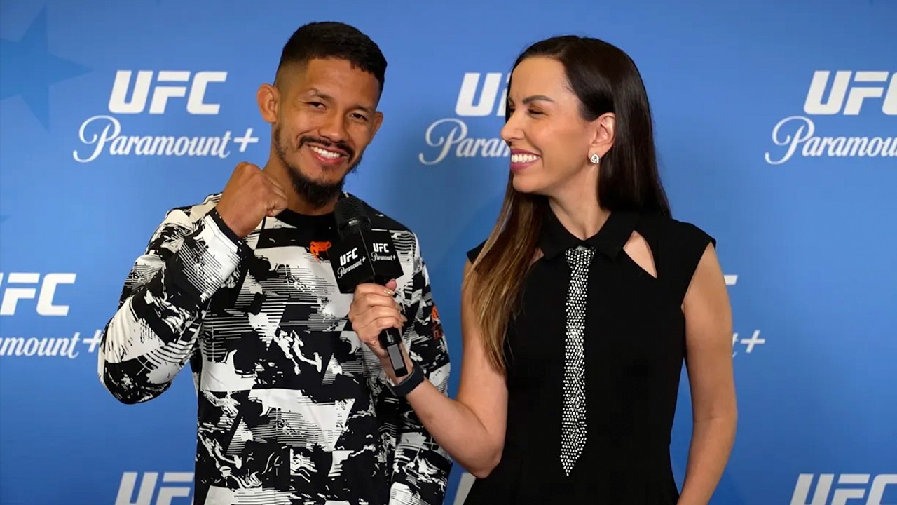 Rafael Estevam espera replicar sucesso em nova categoria de peso | UFC Vegas 115