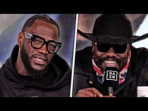 HEATED! Deontay Wilder vs. Derek Chisora • FULL FINAL PRESS CONFERENCE | DAZN Boxing